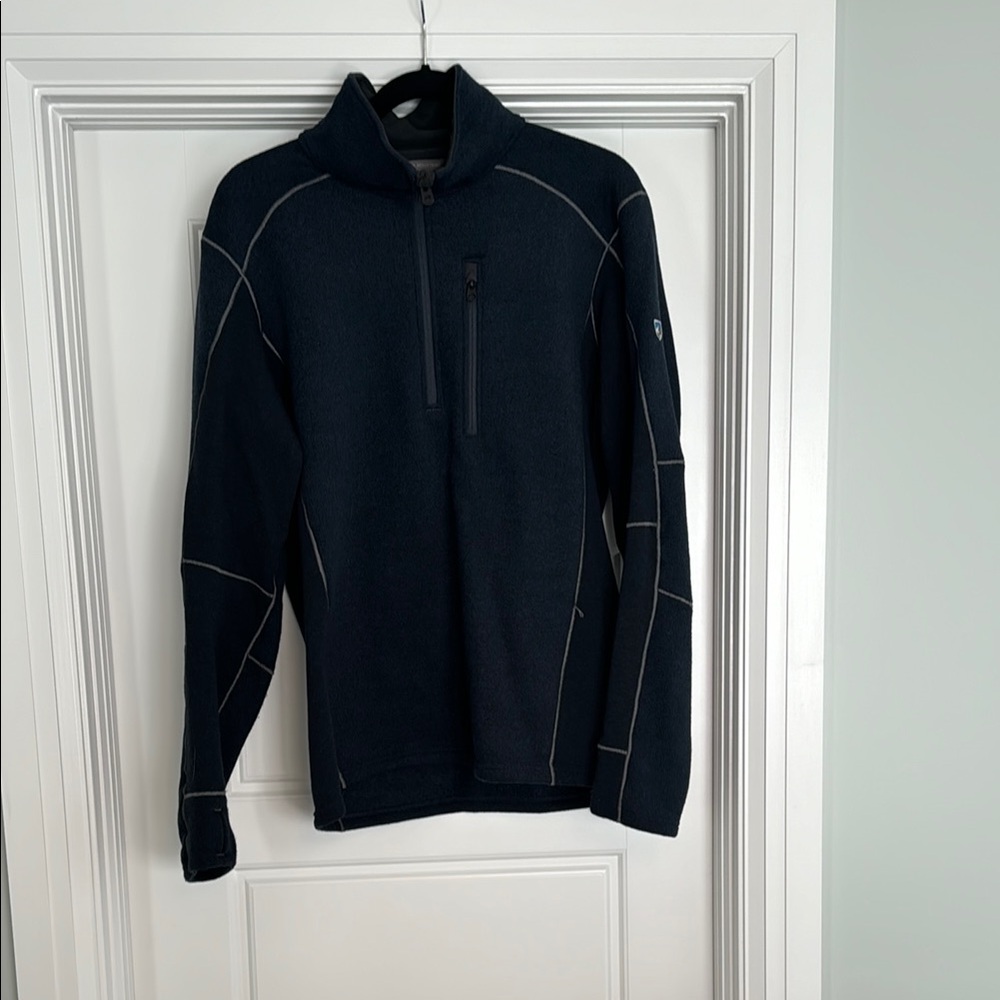 Kuhl Navy Quarter-Zip Pullover